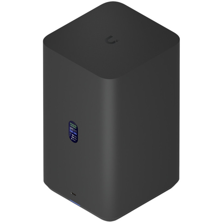 NAS устройство Ubiquiti UniFi UNAS-2-B-EU, 2x 3.5" HDD bay, 2.5GbE, ARM Cortex A55 1.7GHz, USB-C, PoE++ - UNAS-2-B-EU - 1