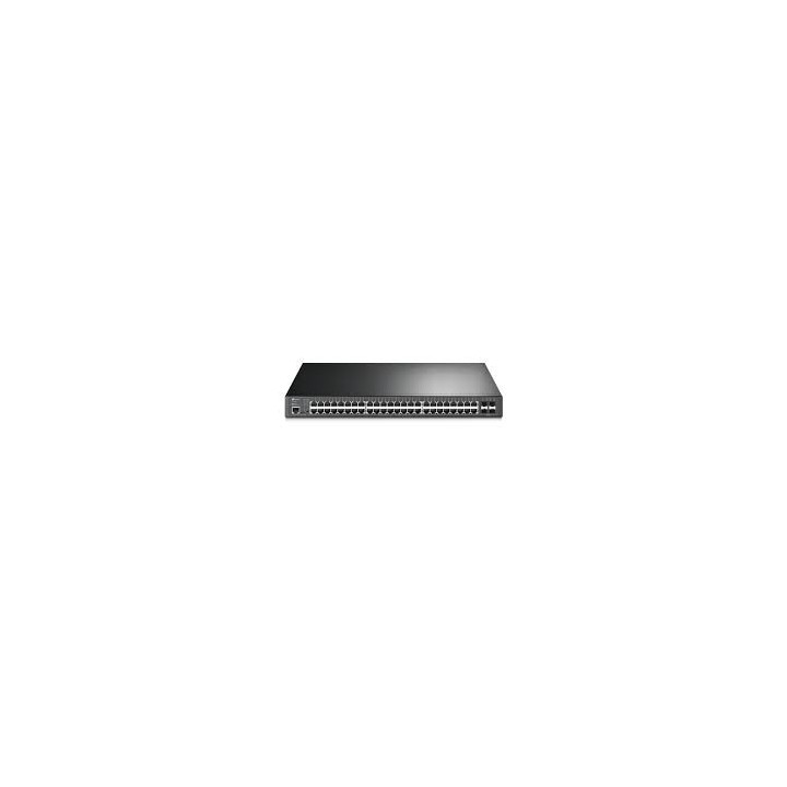 52-портов L2  управляем гигабитен комутатор TP-Link JetStream TL-SG3452P с 48 PoE  порта