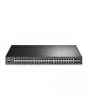 52-портов L2  управляем гигабитен комутатор TP-Link JetStream TL-SG3452P с 48 PoE  порта