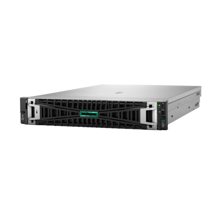 Сървър HPE ProLiant DL380 Gen12, Intel Xeon 6515P 16-core, 64GB DDR5, 2x 480GB SSD, 2x 1000W PSU - P95991-425 - 2