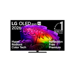 Телевизор LG OLED55G63LS, 55" (139.70 cm) OLED, 4K UHD (3840x2160), Smart webOS, DVB-C/T2/S2, Wi-Fi 6E, Bluetooth, 4x HDMI, 3x U
