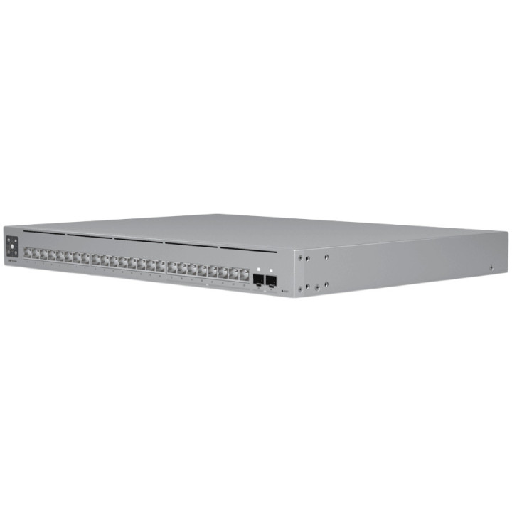 Мрежов суич Ubiquiti USW-PRO-MAX-24, 24-port Layer 3, 8x 2.5GbE + 16x 1GbE + 2x 10G SFP+ - USW-PRO-MAX-24 - 2