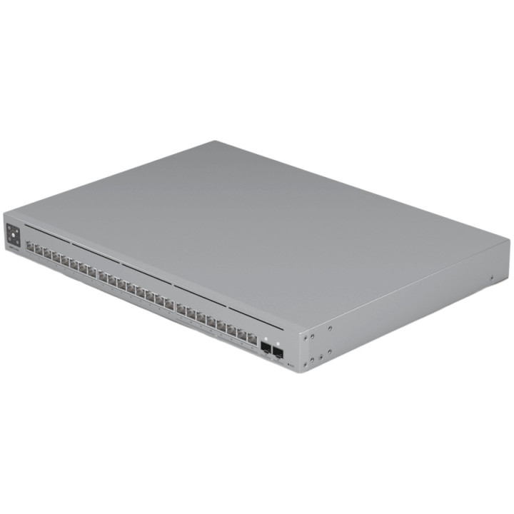 Мрежов суич Ubiquiti USW-PRO-MAX-24, 24-port Layer 3, 8x 2.5GbE + 16x 1GbE + 2x 10G SFP+ - USW-PRO-MAX-24 - 3