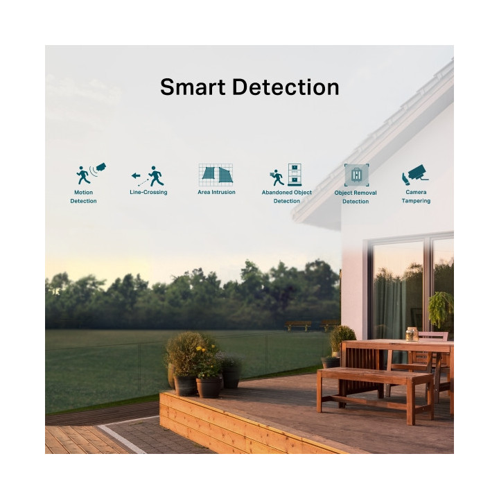 4MP външна IR булет мрежова камера TP-Link VIGI C340I(4mm)