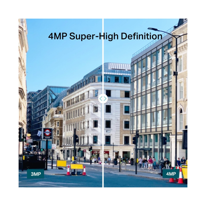 4MP външна IR булет мрежова камера TP-Link VIGI C340I(4mm)