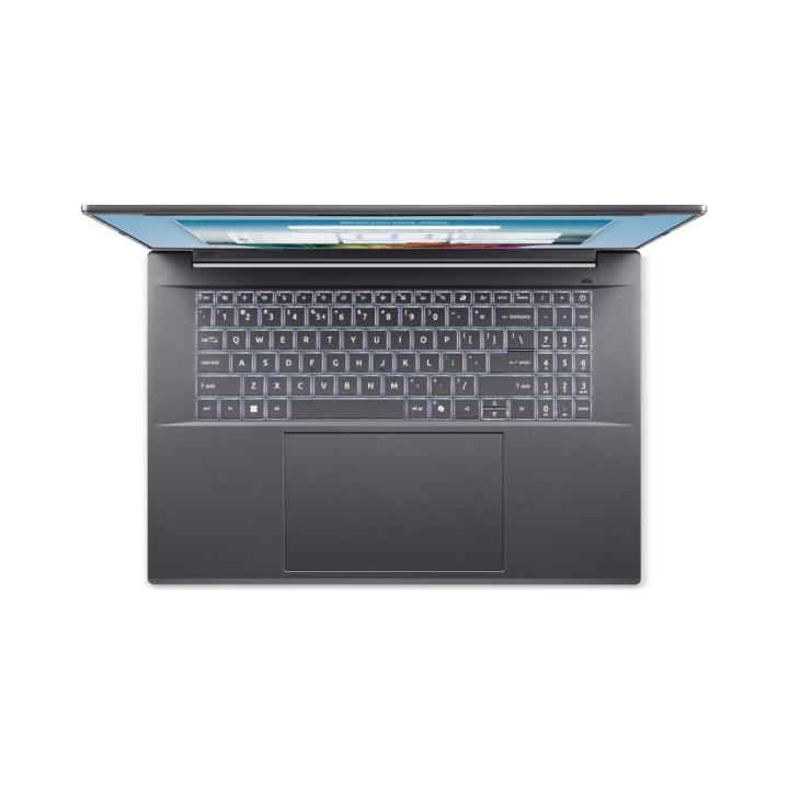 Лаптоп Acer Aspire A18-I71M-74W1, 18" WUXGA (1920x1200) IPS 165Hz, Intel Core Ultra 7 355 (up to 4.70GHz), 16GB LPDDR5X, 512GB S