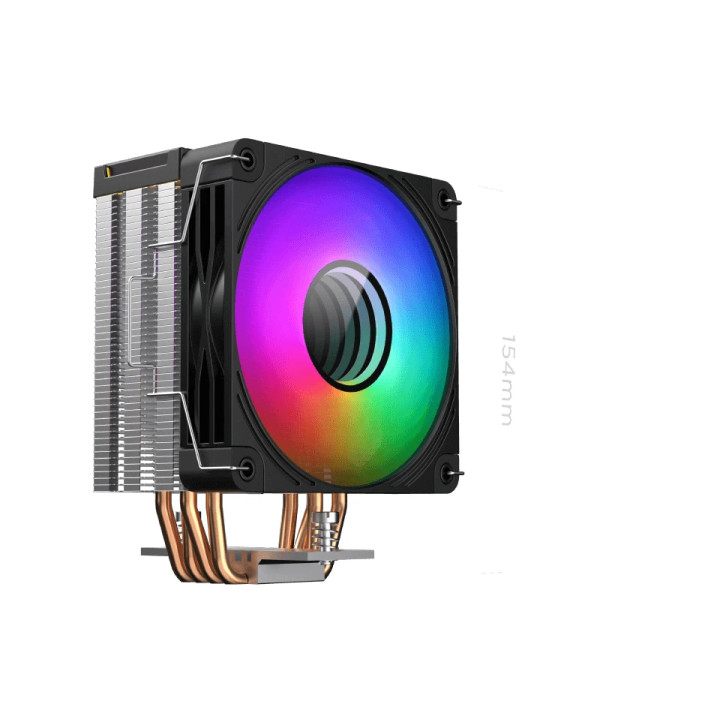 Охладител за процесор Xigmatek EPIX II, въздушно охлаждане, 120mm вентилатор, RGB, Intel LGA1851/AMD AM5 - EN46285 - 2