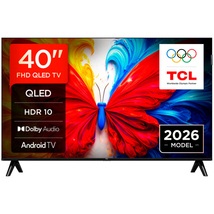 Телевизор TCL 40S5L, 40" Full HD VA, Android TV, вградено Wi-Fi - 1