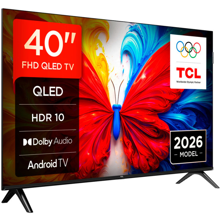 Телевизор TCL 40S5L, 40" Full HD VA, Android TV, вградено Wi-Fi - 2