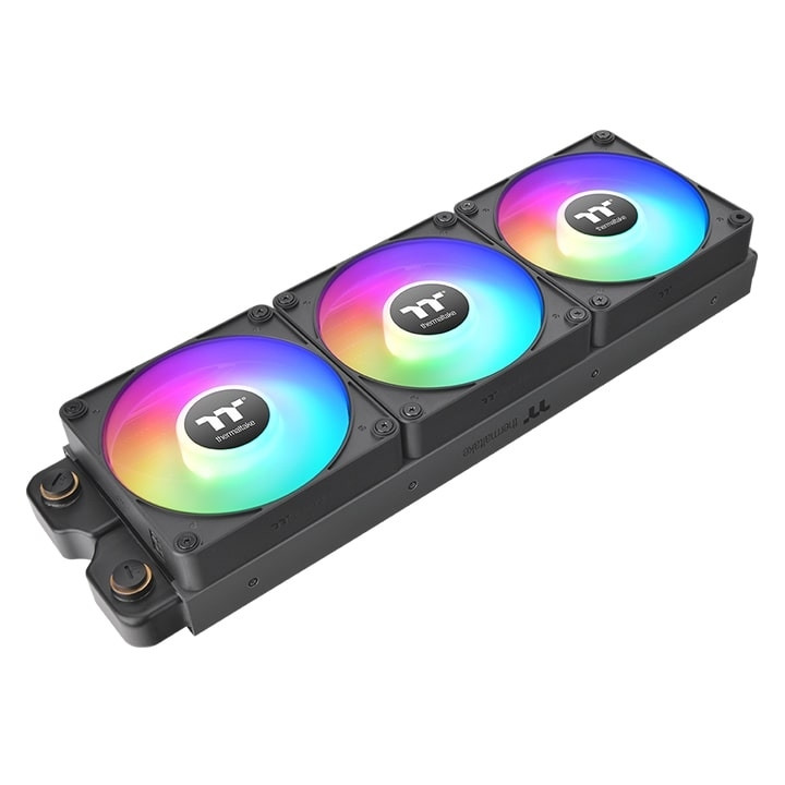Комплект вентилатори Thermaltake CT120 EX Reverse ARGB Sync, 120mm, 3 бр., 500-2000 RPM, Magnetic Connect - CL-F192-PL12SW-A - 3