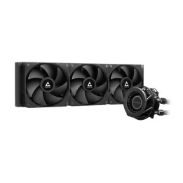 Водно охлаждане за процесор Chieftec Iceberg 360 VRM, 3x120mm вентилатора, 2700 RPM помпа - CLC-360-VRM-BLK - 1