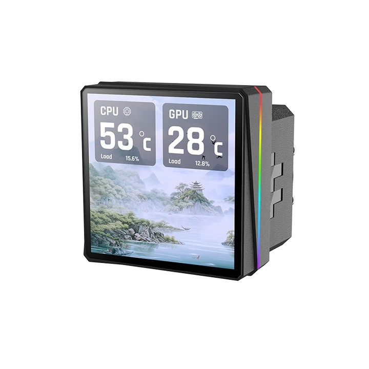 Водно охлаждане за процесор Thermaltake TH360 V3 Ultra, 360mm радиатор, 3x120mm ARGB вентилатори - CL-W474-PL12SW-A - 2