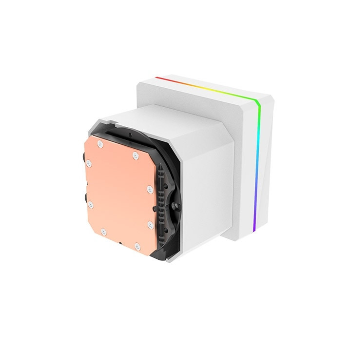 Водно охлаждане за процесор Thermaltake TH360 V3 Ultra Snow Edition, 3x120mm ARGB вентилатори, бяло - CL-W476-PL12SW-A - 3