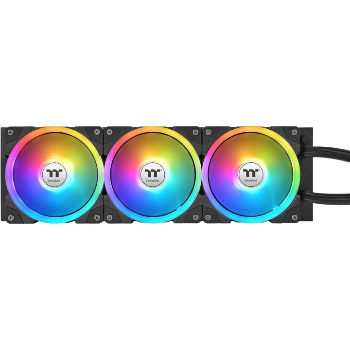 Водно охлаждане за процесор Thermaltake MAGFloe 360 Ultra, 3x120mm вентилатора, RGB подсветка - CL-W432-PL12SW-A - 3