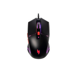 Геймърска мишка Acer Nitro, жична, оптична, 7200 DPI, 6 бутона, RGB подсветка - GP.MCE11.03Y - 1