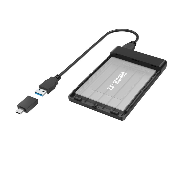 Кутия за твърд диск HAMA, 2.5", SATA III, USB 3.2 Gen 1 - HAMA-200760 - 3