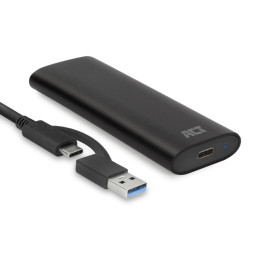 Кутийка за SSD диск ACT AC1615, USB-C M.2 NVMe/PCIe SSD - 1