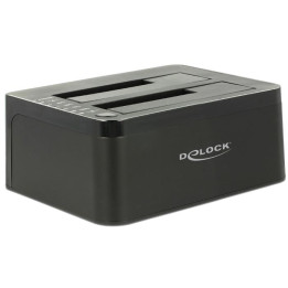 Външна докинг станция DeLock 62661, 2.5"/3.5" SATA, USB 3.0, Функция за клониране - DELOCK-62661 - 1