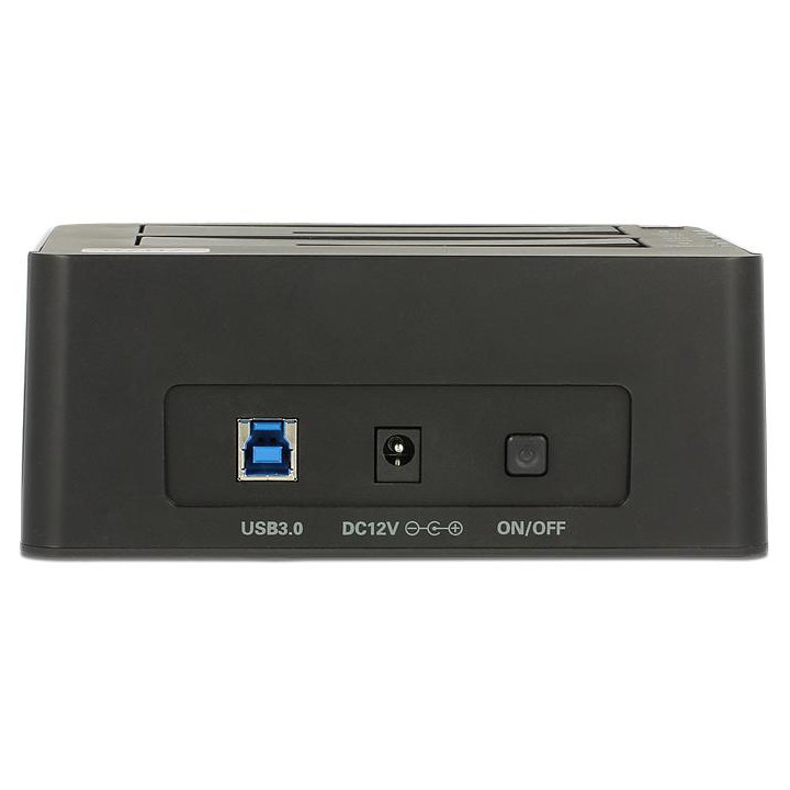Външна докинг станция DeLock 62661, 2.5"/3.5" SATA, USB 3.0, Функция за клониране - DELOCK-62661 - 4