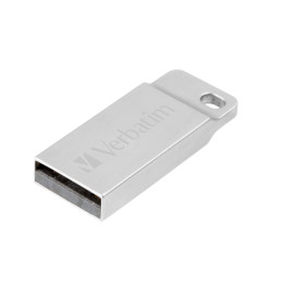 USB флаш памет Verbatim Metal Executive, 32GB USB 2.0 Silver - 98749 - 1