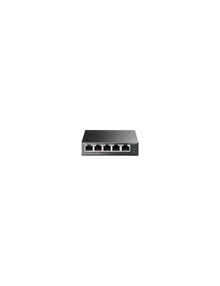 5-портов Gigabit Easy Smart комутатор TP-Link TL-SG105PE с 4 PoE  порта