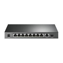 10-портов гигабитен настолен комутатор TP-Link TL-SG1210P с 8-PoE  порта