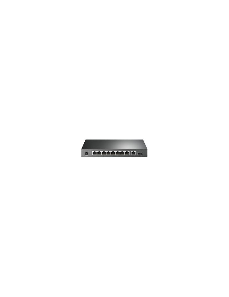 10-портов гигабитен настолен комутатор TP-Link TL-SG1210P с 8-PoE  порта