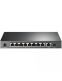 10-портов гигабитен настолен комутатор TP-Link TL-SG1210P с 8-PoE  порта