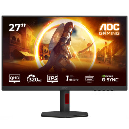 Монитор AOC Q27G4SRU, 27" WQHD (2560x1440) Fast IPS 320Hz - 1