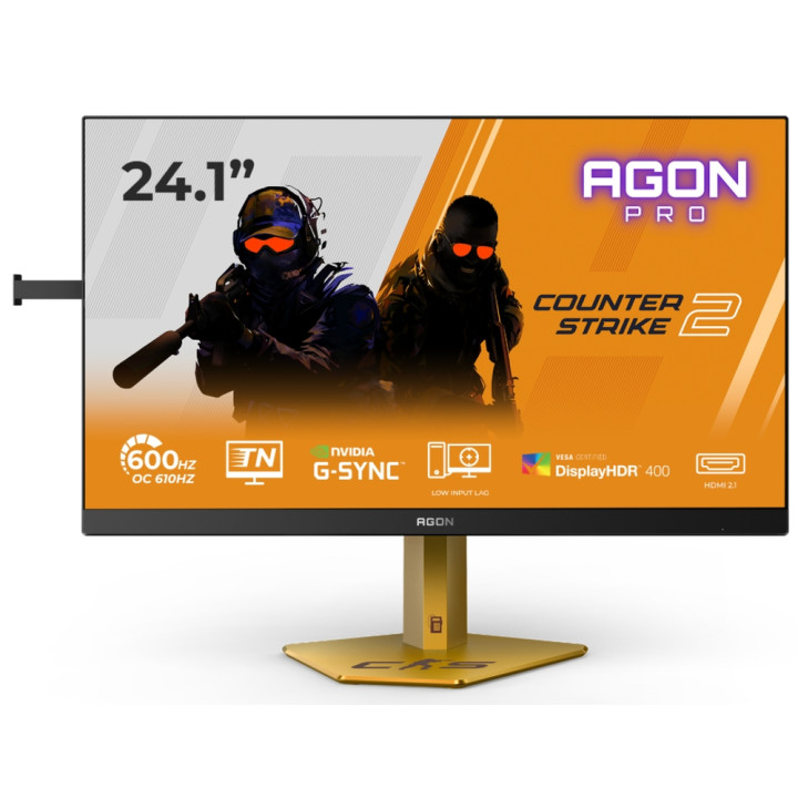 Монитор AOC CS24A, 24.1" TN Full HD 600Hz, 0.5ms, Adaptive-Sync, Height Adjust - 1