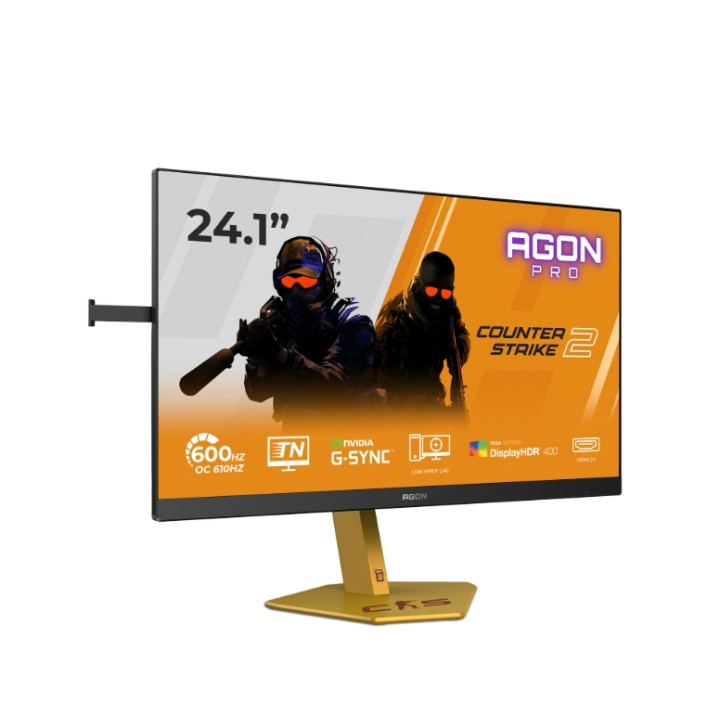 Монитор AOC CS24A, 24.1" TN Full HD 600Hz, 0.5ms, Adaptive-Sync, Height Adjust - 2