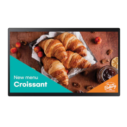 Широкоформатен дисплей Samsung QB24CT, 24" (60.96 cm) ADS Touch, Full HD 1920x1080, HDMI, USB, Tizen 7.0 - LH24QBCTBGCXEN - 1