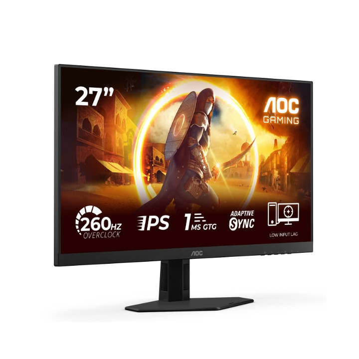Монитор AOC 27G4ZR, 27" Fast IPS, 1920x1080@260Hz, 1ms, Adaptive-Sync - 2