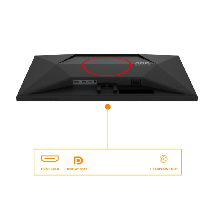 Монитор AOC 27G4ZR, 27" Fast IPS, 1920x1080@260Hz, 1ms, Adaptive-Sync - 3