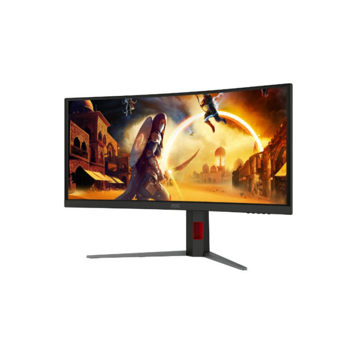 Монитор AOC CU34G4CA, 34" Curved VA WLED, 3440x1440@180Hz, 1ms, Adaptive-Sync, Height Adjust - 5