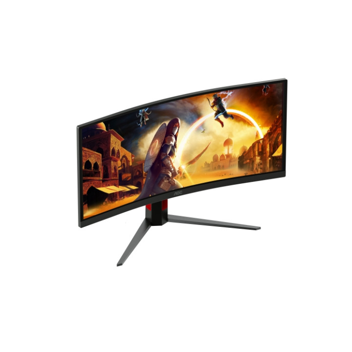 Монитор AOC CU34G4ZCA, 34" Curved VA 3440x1440@250Hz - 7