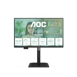 Монитор AOC 24P4CV, 23.8" Full HD IPS 120Hz, FlickerFree, Anti-Blue Light, USB hub, RJ45 - 1