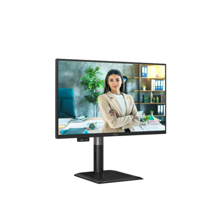 Монитор AOC 24P4CV, 23.8" Full HD IPS 120Hz, FlickerFree, Anti-Blue Light, USB hub, RJ45 - 8