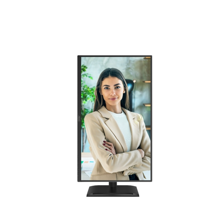 Монитор AOC 24P4CV, 23.8" Full HD IPS 120Hz, FlickerFree, Anti-Blue Light, USB hub, RJ45 - 13