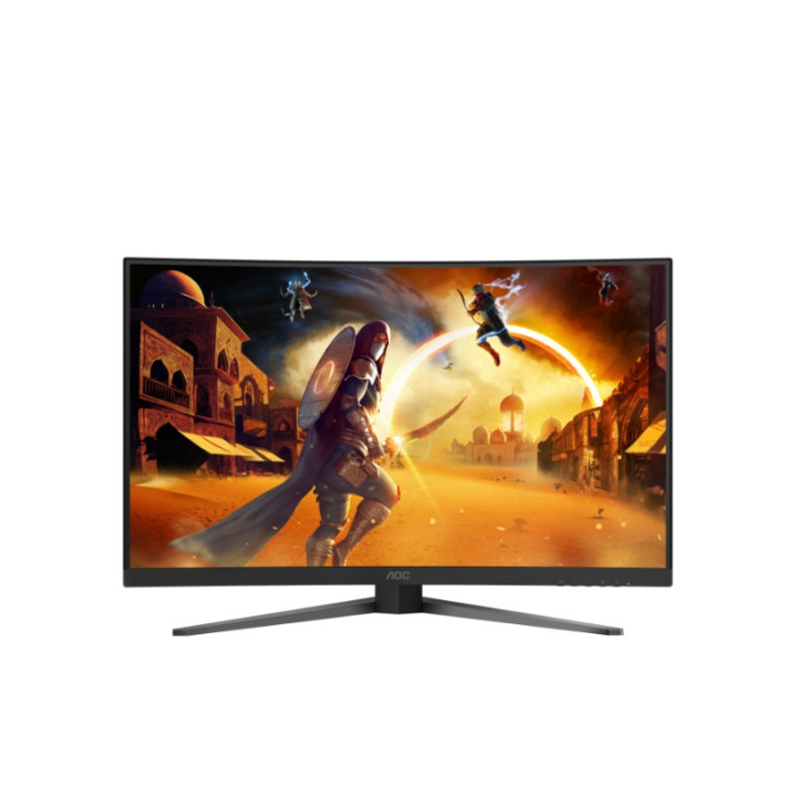 Монитор AOC C32G4Z, 31.5" Curved VA Full HD 260Hz, 4ms, Adaptive-Sync, HDMI/DP - 6
