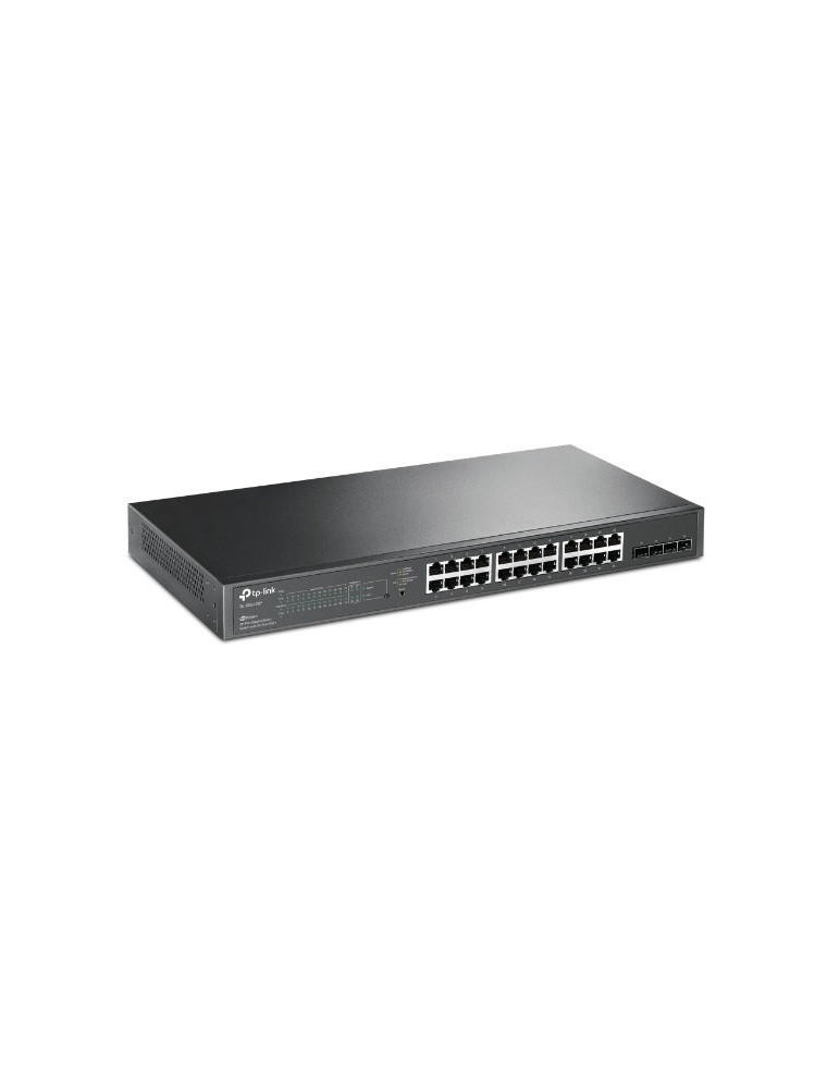 28-портов гигабитен управляем комутатор TP-Link JetStream PoE  TL-SG2428P
