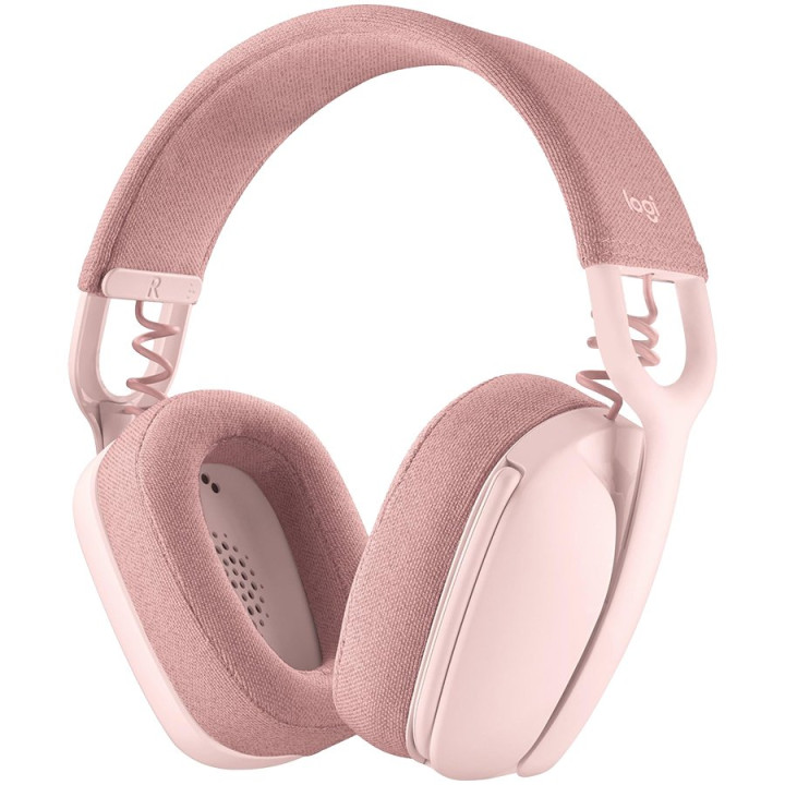 Bluetooth слушалки Logitech Zone Vibe 100, Rose - 981-001224 - 1