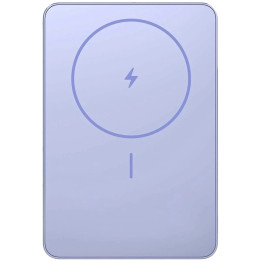 Външна батерия Xiaomi Super Slim Magnetic Power Bank, 5000mAh, 22.5W, безжично зареждане 15W, USB-C - BHR08PNGL - 1