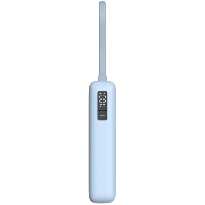 Външна батерия Xiaomi, 10000mAh 67W с вграден кабел Ice Blue - BHR08NZGL - 3
