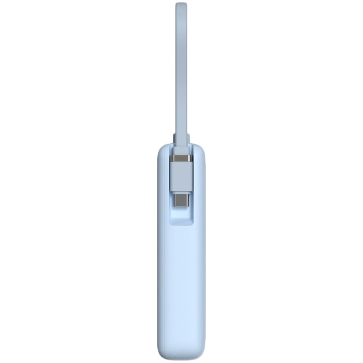 Външна батерия Xiaomi, 10000mAh 67W с вграден кабел Ice Blue - BHR08NZGL - 4