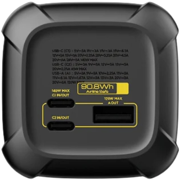 Външна батерия Xiaomi HyperCharge Power Bank, 25000mAh, 212W, USB-C x2, USB-A - BHR9970GL - 3