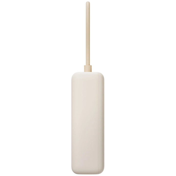 Външна батерия Xiaomi Power Bank 10000mAh, 33W, USB-C вграден кабел, USB-A, Tan - BHR9333GL - 4