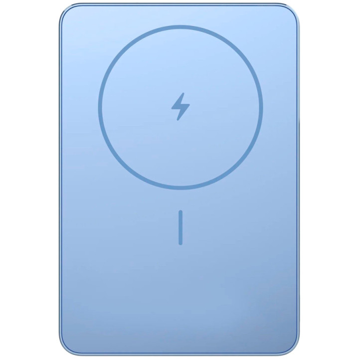 Външна батерия Xiaomi Super Slim Magnetic Power Bank, 5000mAh, 22.5W, MagSafe, безжично зареждане 15W - BHR08POGL - 1