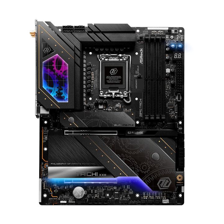 Дънна платка AsRock Z890 Taichi, LGA1851, 4x DDR5, Wi-Fi 7   Bluetooth 5.4, ATX - 2
