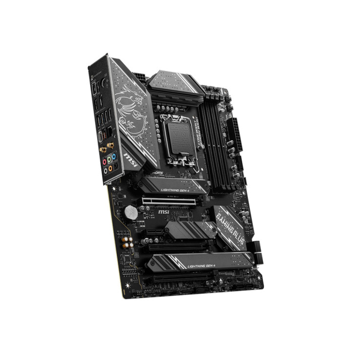 Дънна платка MSI Z790 GAMING PLUS WIFI , LGA 1700, 4xDDR5, 4x M.2 slots, 4x EZ Debug LED, ATX - 4